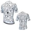 Men Women Cycling Jersey Short Sleeve Bike Shirt Breathable Quick Dry Road Mountain Riding