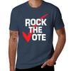 Rock The Vote Tshirt Perforunisexce Workout Short Sleeve Tee