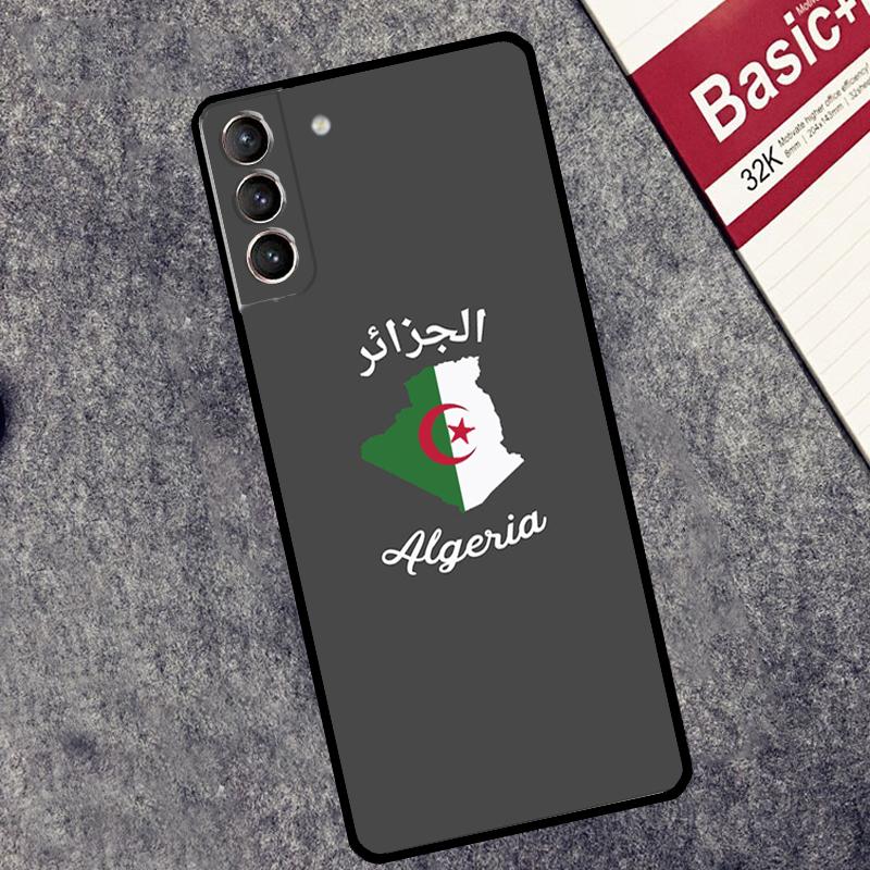 Algerian Passport Case For Samsung Galaxy S24 S23 S22 S21 Plus Ultra Note 20 S9 S10 Note 10 S20 S21 FE Cover