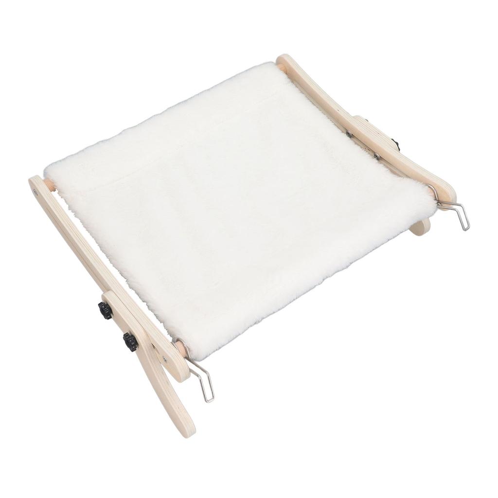 Cat Window Sill Hammock Space Saving Hook and Loop Fastener Stable Structure Cat Window Hammock Bed 