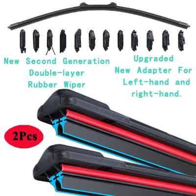 For TESLA Model 3 Y S ROADSTER 2008-2012 Car Windshield Wiper Blade Front Windscreen Brushes Washer Window Cleaning Replacement