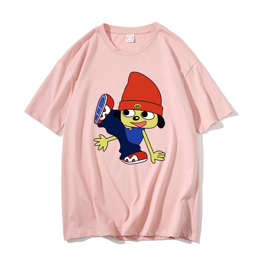 Parappa The Rapper Tshirt Unisex Unisex Black Fashion Hip Hop Oversized Tee Short Sleeve Unisex Cotton Tshirt Funny Unisex T Shirts