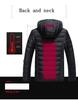 USB-Powered Heated Winter Coat: Smart 11-Zone Temperature Control for Men and Women
