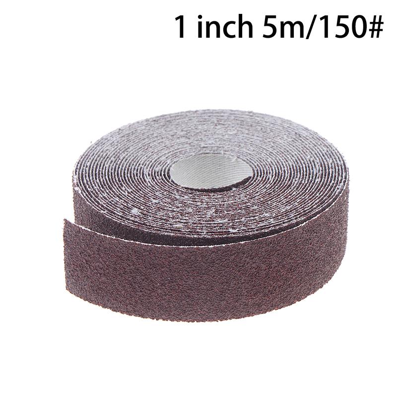 1Inch Emery Cloth Rolls, Continuous Sandpaper Suitable For Wood Sanding, Metal Polishing, Car Detailing