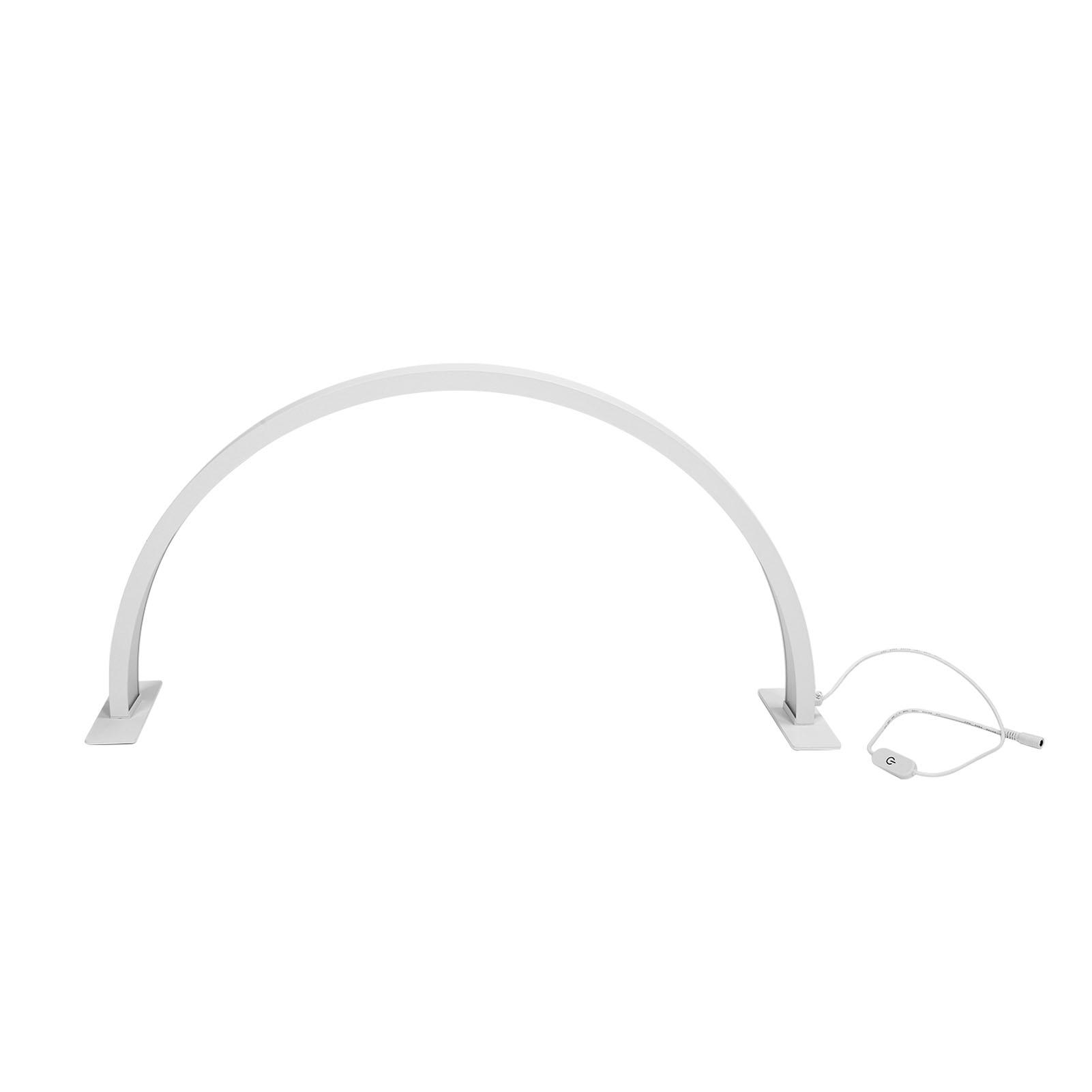 

Настольная лампа Полумесяц 3000‑6000K 490 светодиодов U-образная лампа для тату-стола 100‑240В Белая Большая EU Plug