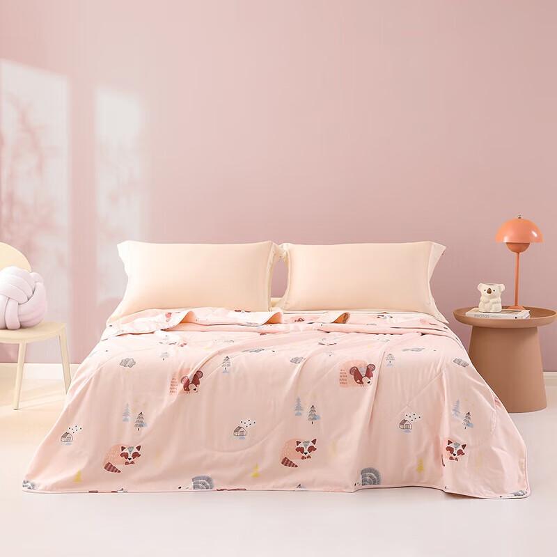 

Mengjie Home Textiles Printed Fiber Summer Quilt