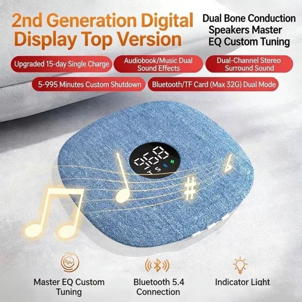 Sleep Aid Wireless Sleeping Speaker Bone Conduction Sound Machine Sleeping Music