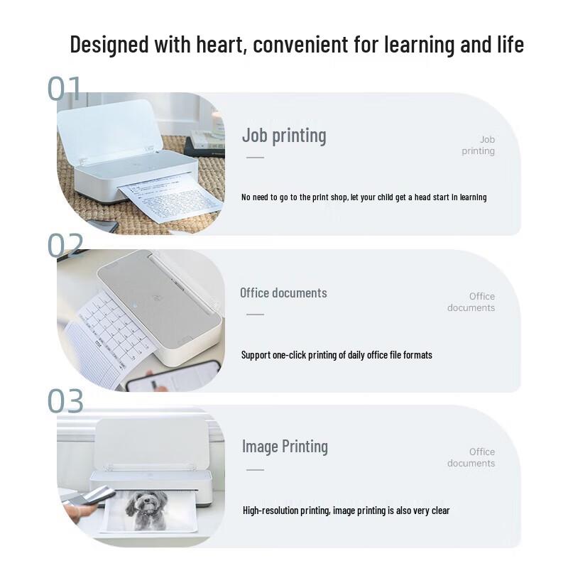 HPRT GT1 A4 Portable Wi-Fi Thermal Printer