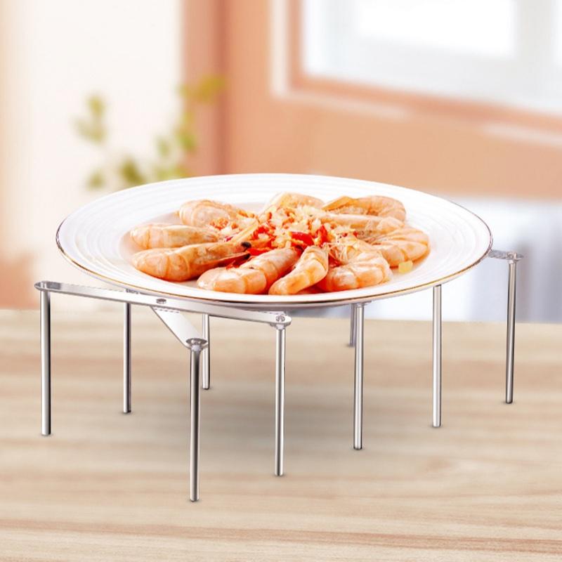 Adjustable Kitchen Rack Stainless Steel Dish Drainer Expandable Utensil Holder Pot Lid Organizer Space Saving Countertop Storage Shelf Drying Rack