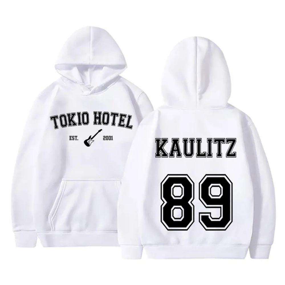 German rock band Tokyo Hotel Kaulitz 89 back printed hoodie for men and women retro oversized sports shirt for men and women Got