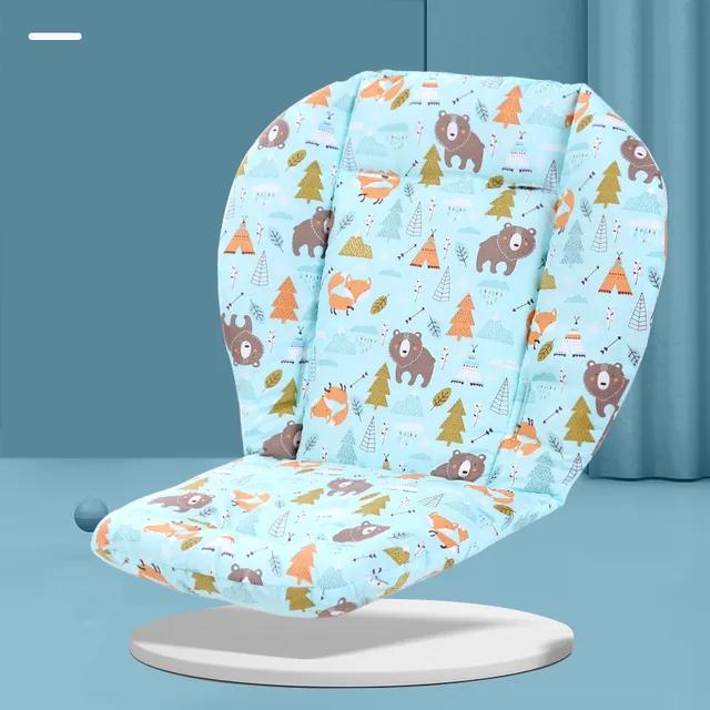 

Baby Stroller Cushion Safety Seat Cushion 4 Season Universal Pillow Highchair Walker Thickened Pure Cotton Pad Toddler Seat Mat