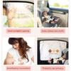 UV Protection Cartoon Car Curtain Embedded Rail Vehicle Privacy Shades  Car Interior Accessories