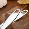 Yidengxia 304 Stainless Steel Polished Flat Handle Skimmer Spoon