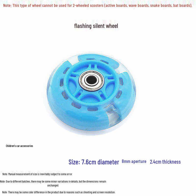 Children s Scooter and Twist Car Wheels: Frog-Style Flashing Tires for Front, Rear, and Scissor Vehicles