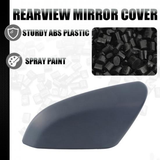 Left Driver Side Mirror Cover Caps Rearview Cover Trim For Honda Civic 2016~