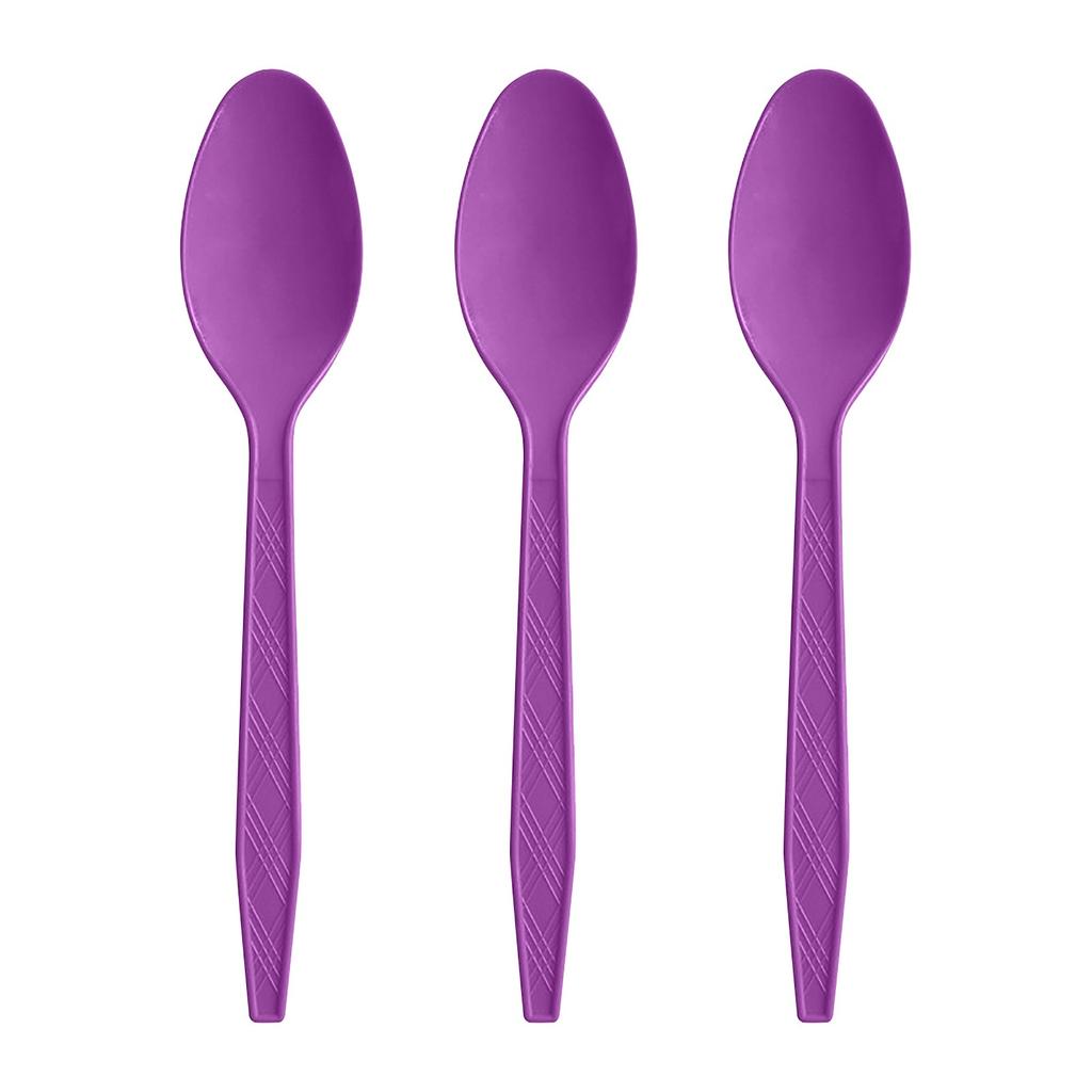 Forchetta usa e getta in plastica color oro per festa di compleanno