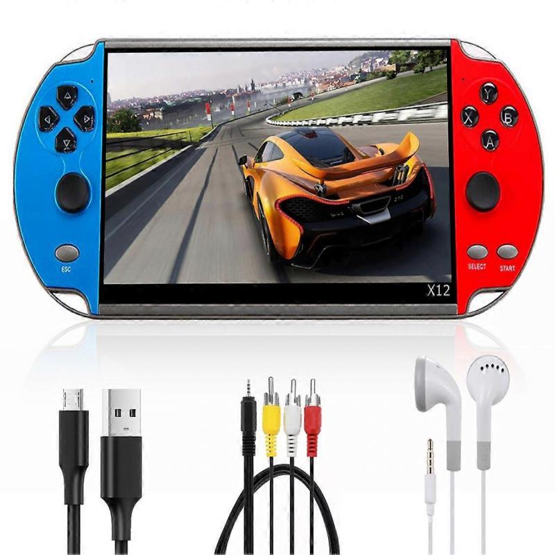Consolă Portabilă X12 Pentru 1000+ Mini Jocuri Retro 8gb