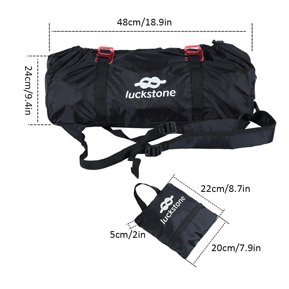 Outdoor Climbing Rope Bag Folding Waterproof Climbing Equipment Carrying Bag for Camping
