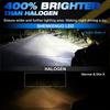 For Chrysler Aspen 2007-2009 4x LED Headlight Bulbs Kit Fog Light Beam 6000K