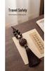 2025 High-End Peach Wood Pixiu Car Pendant for Safe Travels