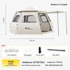Series Clear Automatic Hexagonal Camping Tent