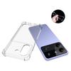 IDEWEI Phone Case For ZTE Blade A54 Soft TPU Transparent Phone Protector Airbag Phone Cover
