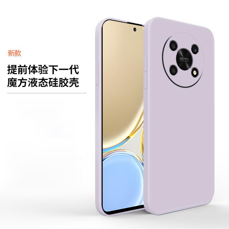 Suitable for Honor 11PRO Rubik's Cube straight edge liquid silicone mobile phone case Honor Magic1 all-inclusive TPU protective case