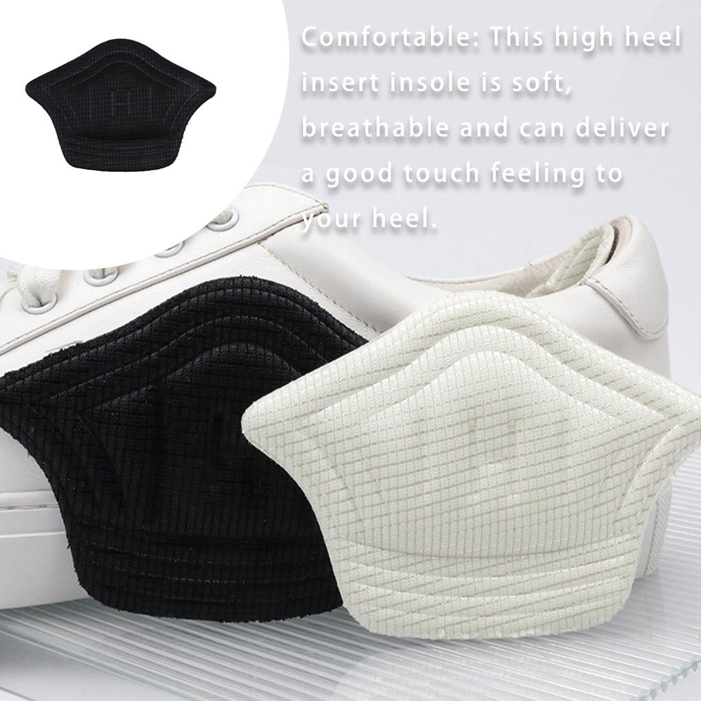 1 Pair Women Men Heel Pads Pressure Relief Foot Cushions High Heels Sneakers Work Boots Insert Insoles Footwear Accessories