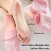 1Pair Multi Colored Essential Oil Moisturizing Socks Gloves For Dry Cracked Feet Nourishing Skin Lubricating Foot Care Massage