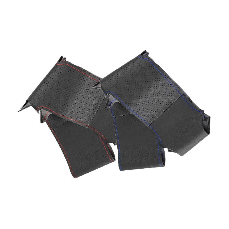 Hand Braid Steering Wheel Cover For Mazda 3 Axela 6 Atenza CX-5 2017 CX-3 CX-4 2018 CX-9 2016 Perforated Microfiber Leather