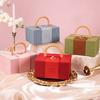 Handheld Gift Box Birthday Gift Packaging Empty Box Large leather Box Wedding candy souvenir Cosmetics storage box