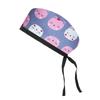 Adjustable Cotton Surgical Cap with Cartoon Print for Women and Men