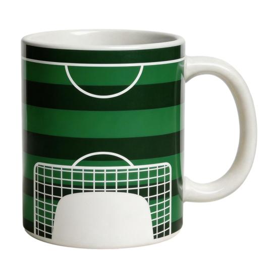 Soccer Printed Coffee Cup for 340ml Capacity Mug Ceramic Tea Home Office Heat 1pc