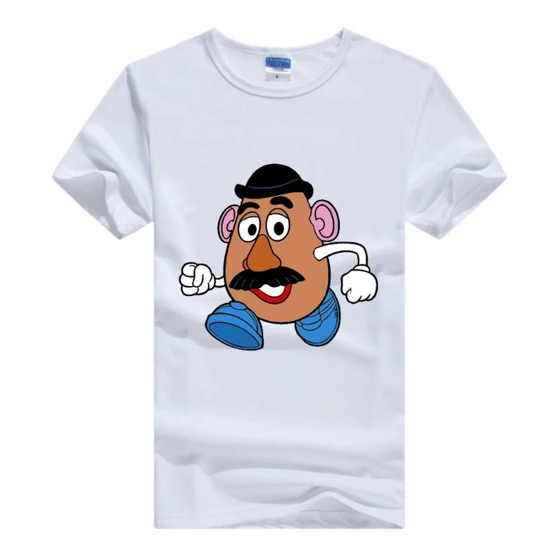 Disney Cartoon Toy Story Woman Tops White Clothes Short Sleeve Tee Oversized Friends 2024 Summer Blouse Grunge Y2K Mens T-shirts