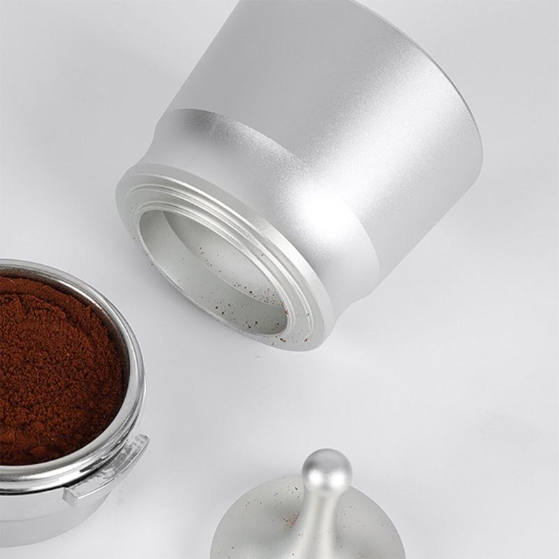 Hochwertiger Kaffee-Dosierbecher Espresso-Zuführerteil Aluminiumlegierungsmaterial für Espressomaschine Dosierbecher Kaffeezubehör