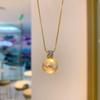 Huamei Jewelry Cold Wind Pearl Necklace Australian Fritillary Pearl Pendant Earrings