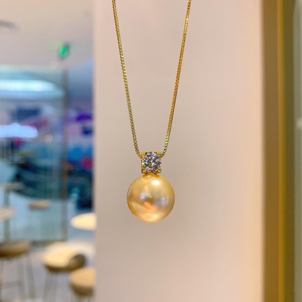 Huamei Jewelry Cold Wind Pearl Necklace Australian Fritillary Pearl Pendant Earrings