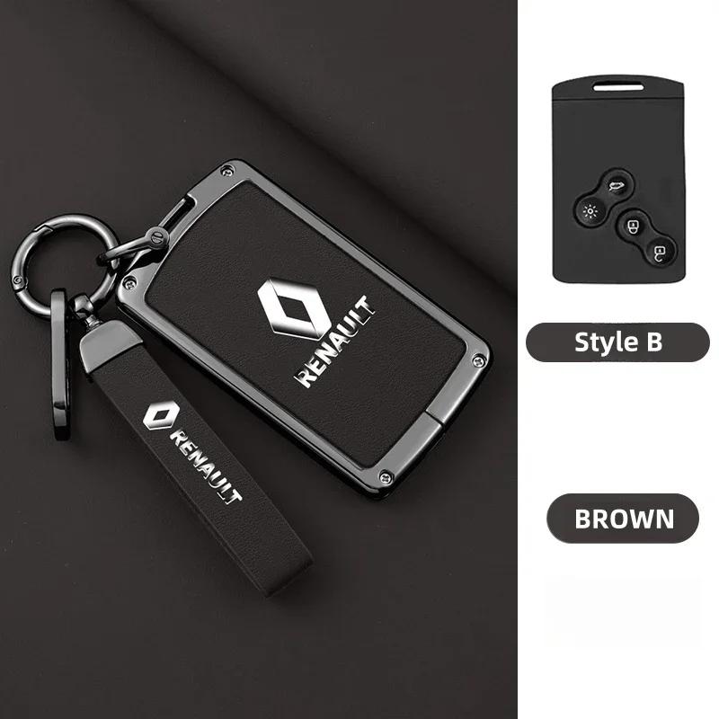 Copricerchi Lega di Zinco Custodia Cover Guscio Portachiavi per Auto per Renault Koleos Captur Kadjar Megane Clio 5 Talisman Arkana Zoe Scenic