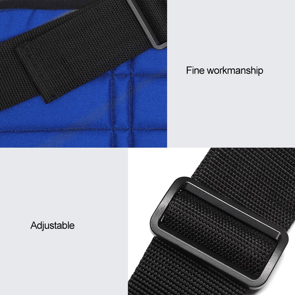 Breathable Adjustable Wheelchair Seat Belt Cushion Safety Harness Straps for Elderly Patients