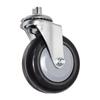 Heavy-Duty Polyurethane Swivel Casters - 4" & 5" Wheels, Smooth Durable Shopping Cart & Supermarket Trolley Rollers