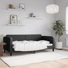 VidaXL Daybed Black 90x190 Cm Fabric 354045