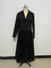 Elegant Lace Lapel Two-Piece Dress - Spring 2026 Collection