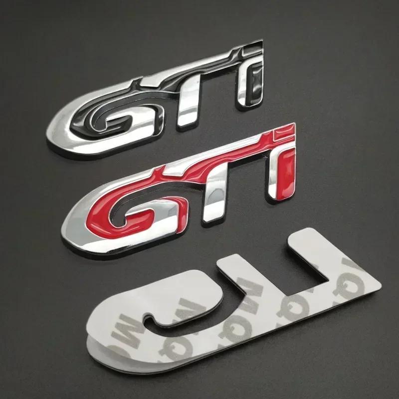 3D kovové samolepky na bok karoserie JK48 Klíčenky pro Volkswagen VW Znak GTI Polo Jetta Touareg Tiguan MK5 MK7 MK4 Passat Golf