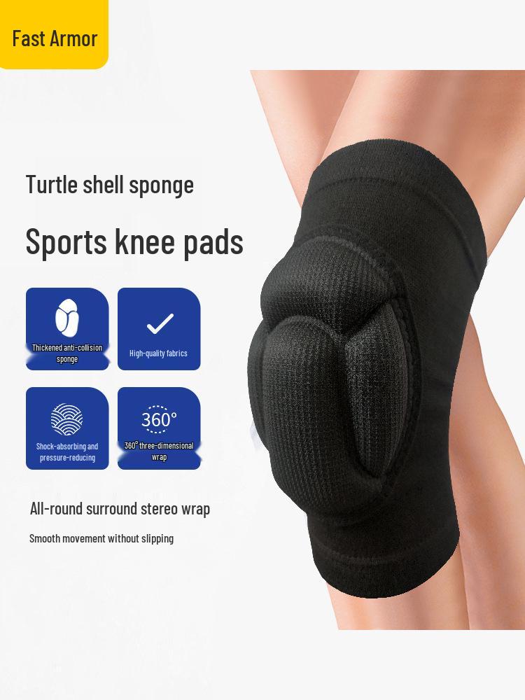 Ginocchiere e Gomitiere Sportive Durevoli Anti-Caduta: Protezione Resistente all'Usura per Danza, Sci e Pattinaggio su Ghiaccio per Uomini e Donne