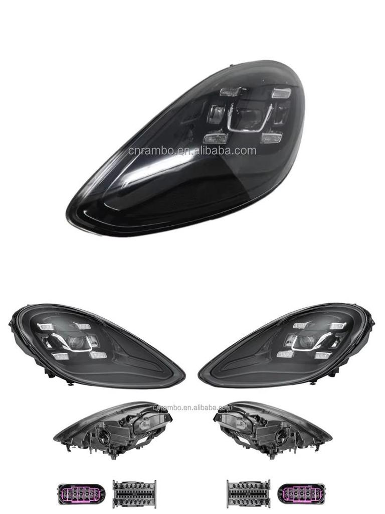 971941031F/971941032F Compatible with 2018-2022 Panamera Front Headlights
