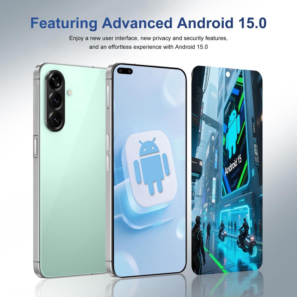 A56 Premium 5G Smartphone: High-Resolution Camera, Large Screen, Global Roaming, 128GB Storage.