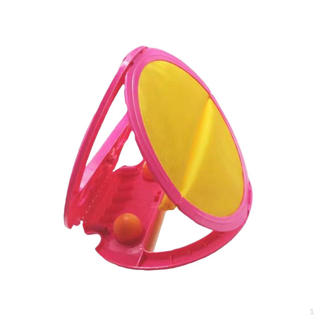 Children Hand Catching Ball Racket Game Set Outdoor Sports Toy, Fitness Throw and Grasp Game,