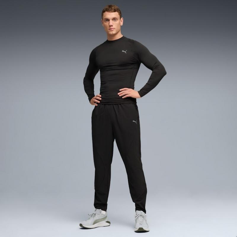 PuMa Men S Long Sleeve Tee M pwrMode baSe Layer lS