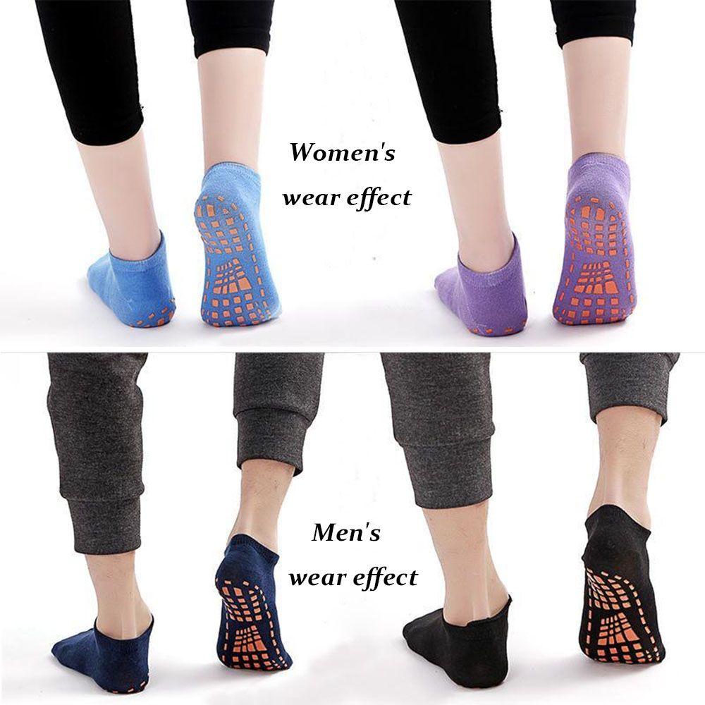 Buy New Trampoline Socks Breathable Comfortable Wear Cotton AntiSlip