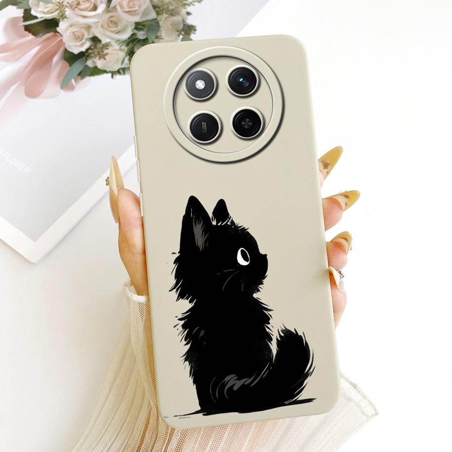 Case For Honor Magic 7 Lite Magic7 Lite 5G Phone Cases Cute Cartoon Painted Matte Silicone Soft Cover For Honor X9c Smart Fundas
